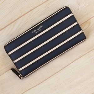 Kate Spade Cameron Large Continental Wallet Stripe